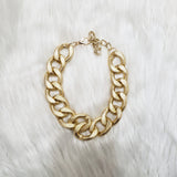 Gold Chain Link Choker